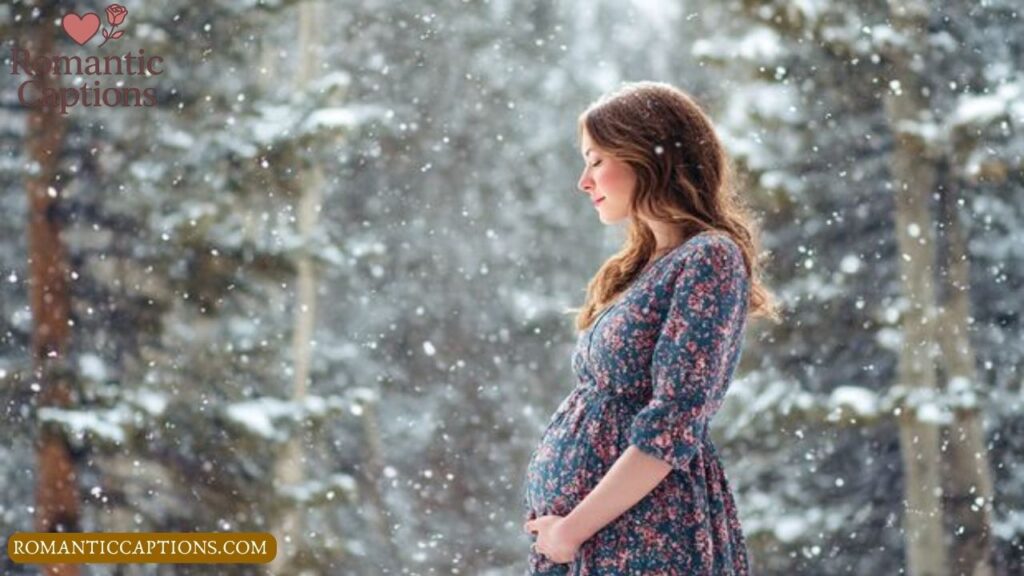 Seasonal Pregnancy Captions (Spring โ Winter)