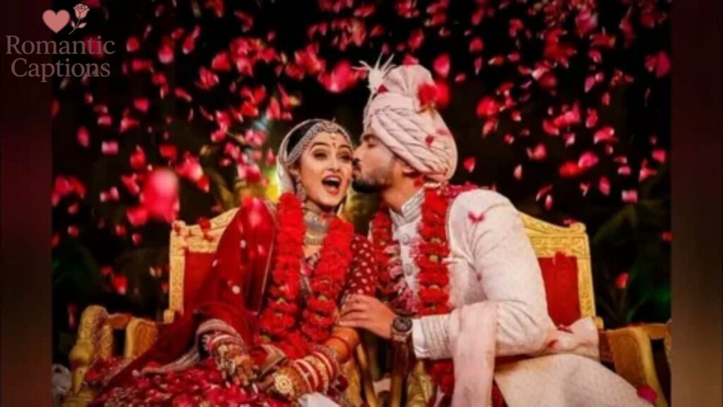 Couple Wedding Captions for Instagram & Reels | Groom Bride Captions