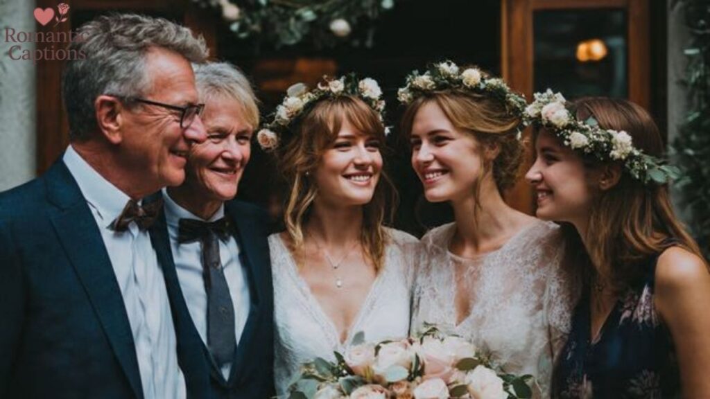 Family Wedding Captions for Instagram