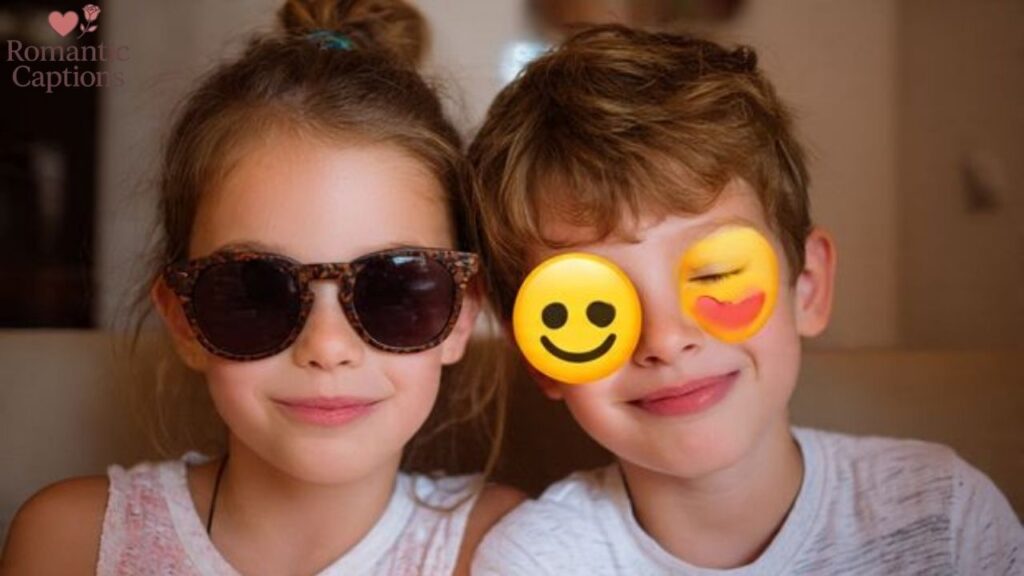Siblings Captions for Instagram with Emojis