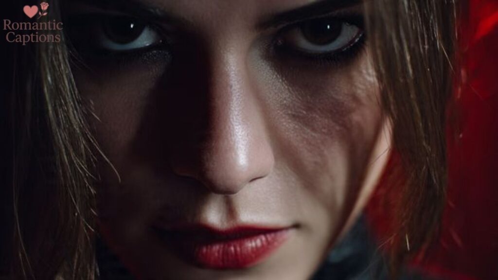 Dark & Intense Captions