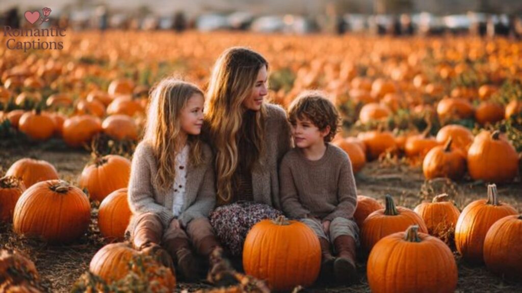 Pumpkin Patch Captions for Family