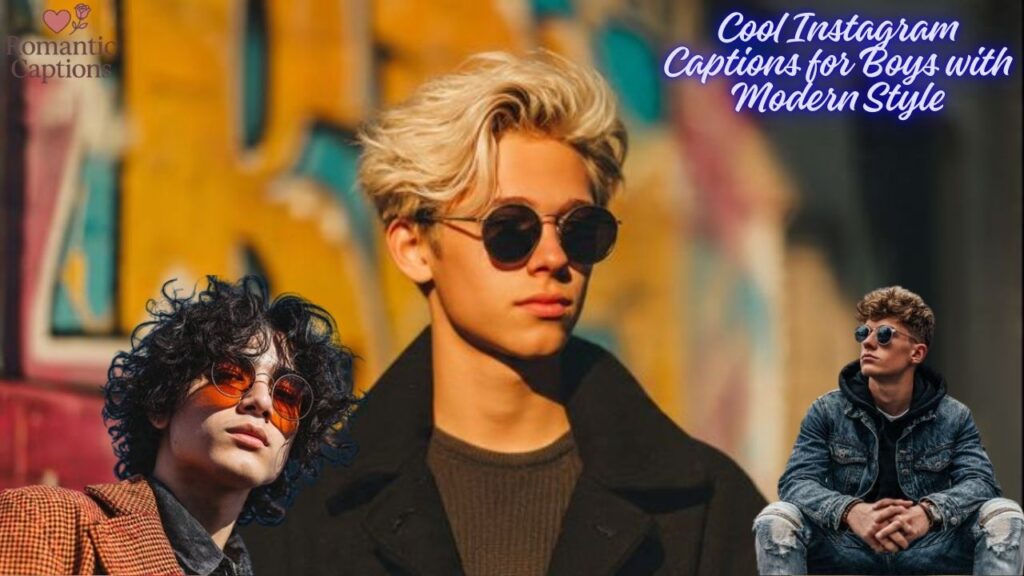 Cool Instagram Captions for Boys with Modern Style