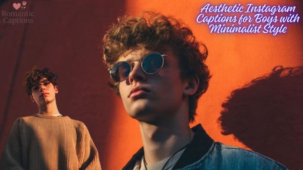 Aesthetic Instagram Captions for Boys with Minimalist Style