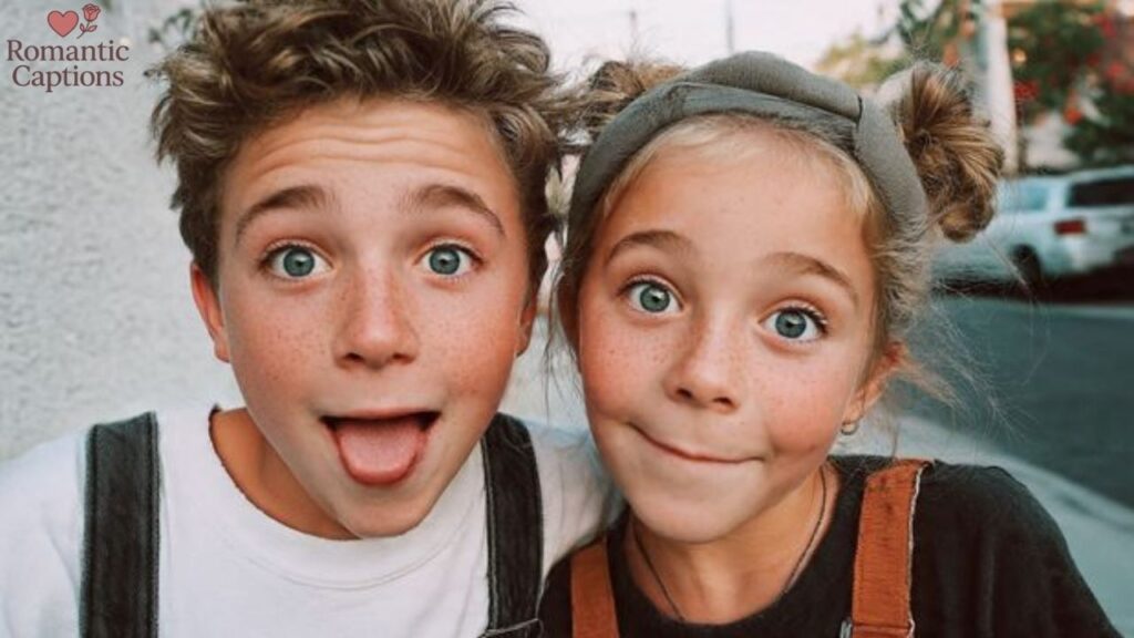 Brother And Sister Captions For Instagram Funny