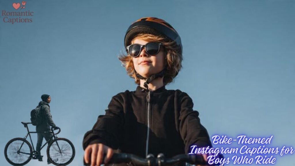 Bike-Themed Instagram Captions for Boys Who Ride