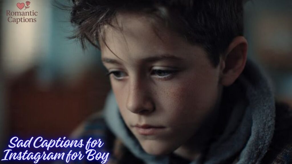 Sad Captions for Instagram for Boy