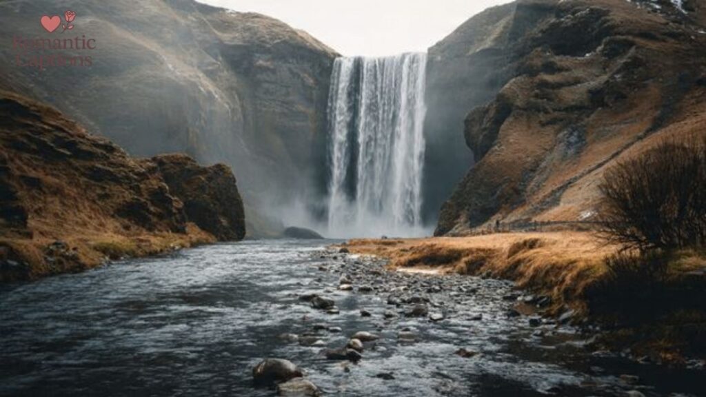 Waterfall Captions for Instagram
