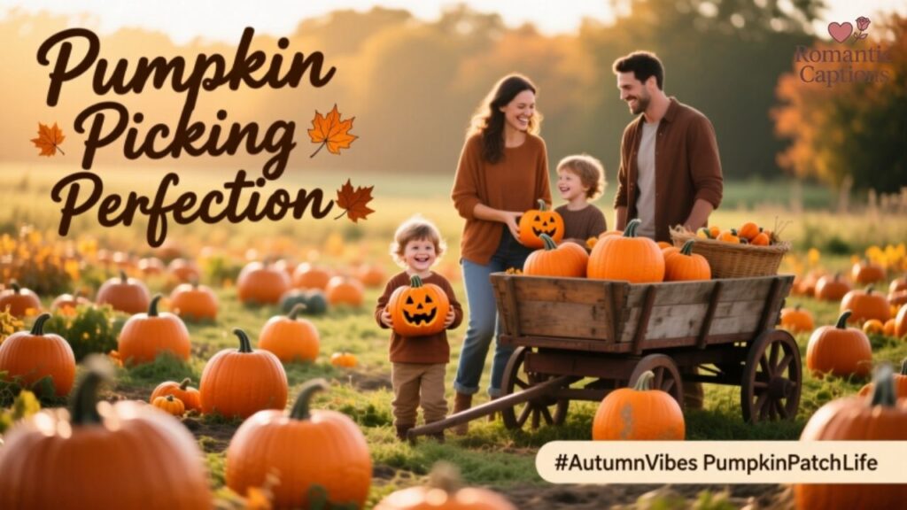 Pumpkin Picking Instagram Captions