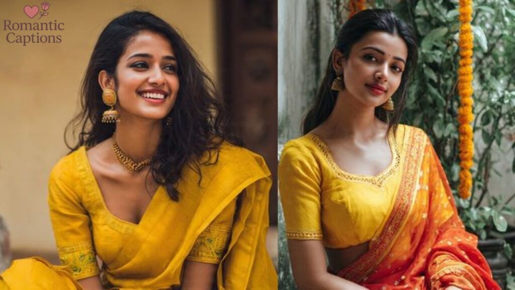 Saree captions for Instagram in Hindi