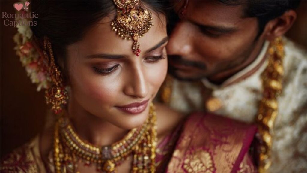 Wedding Saree Captions