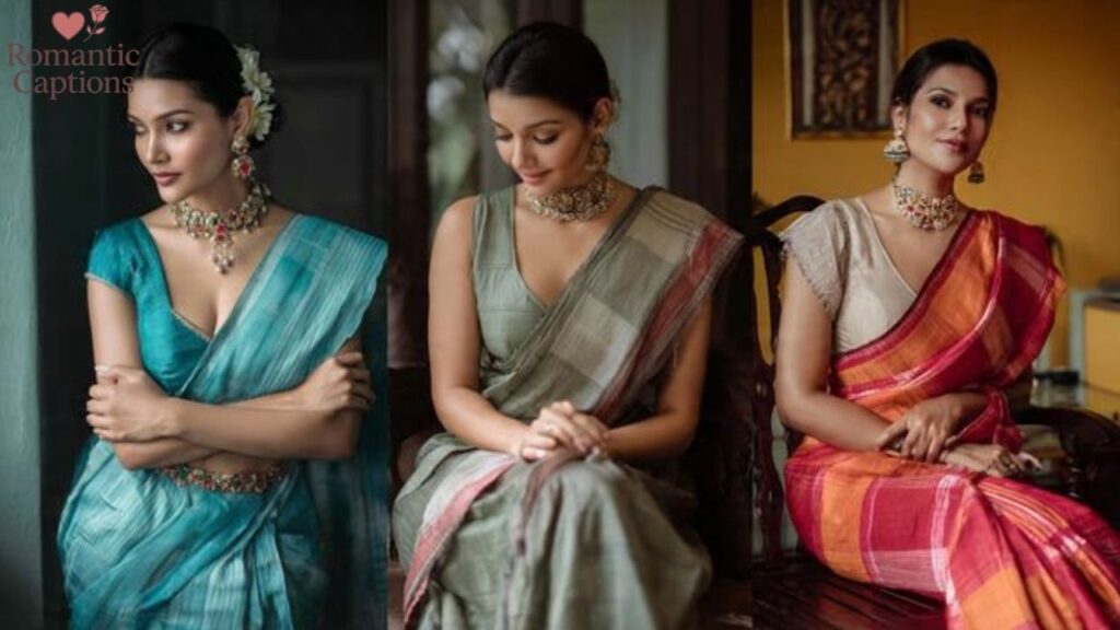 Diwali Saree Captions