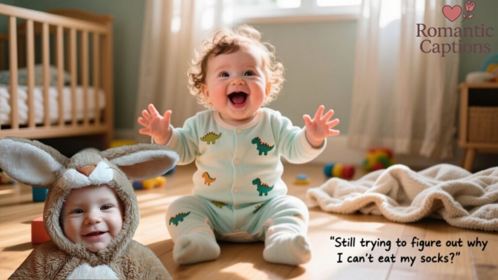 10 Months Old Baby Captions Funny