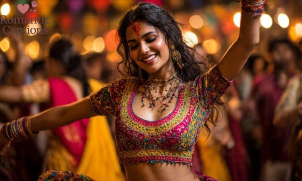 Garba Night Vibes Captions for Instagram