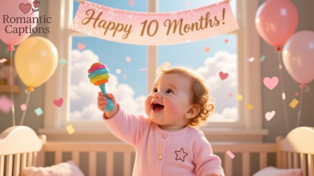 Happy 10 Months Old Baby Girl Quotes for Instagram
