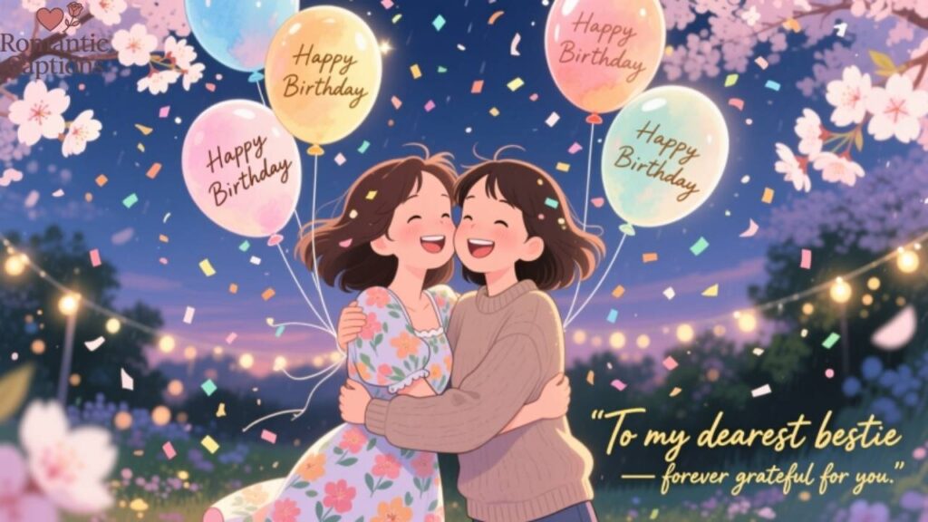 Happy Birthday Wishes for Female Best Friend