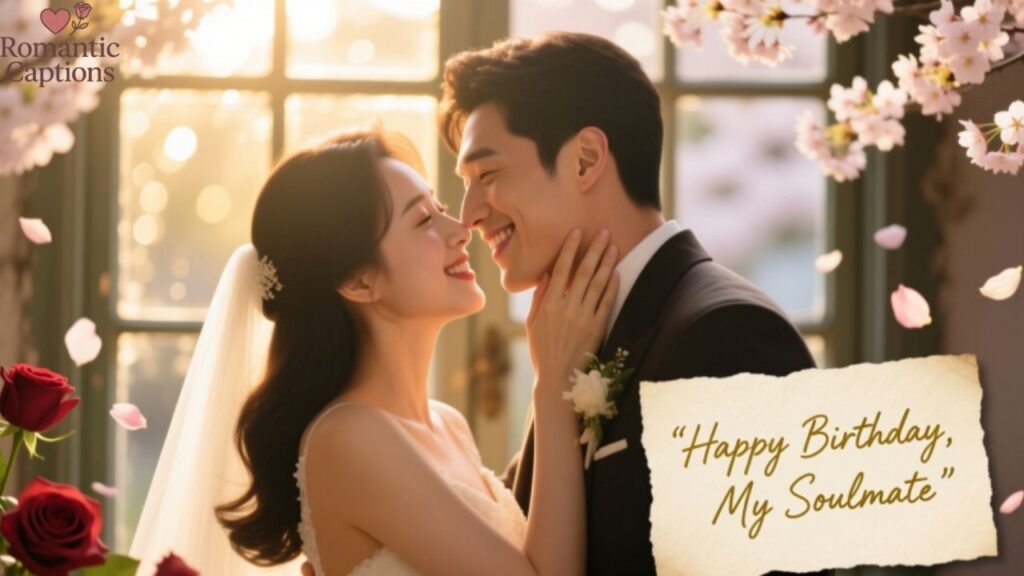Soulmate Romantic Birthday Wishes for Husband from Wife