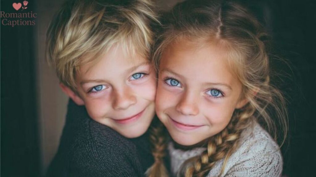 Short and Sweet Captions for Brother and Sister
