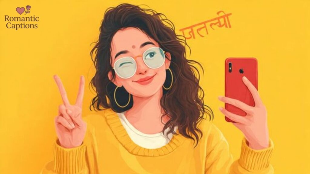 Hindi Captions for Instagram with Emoji