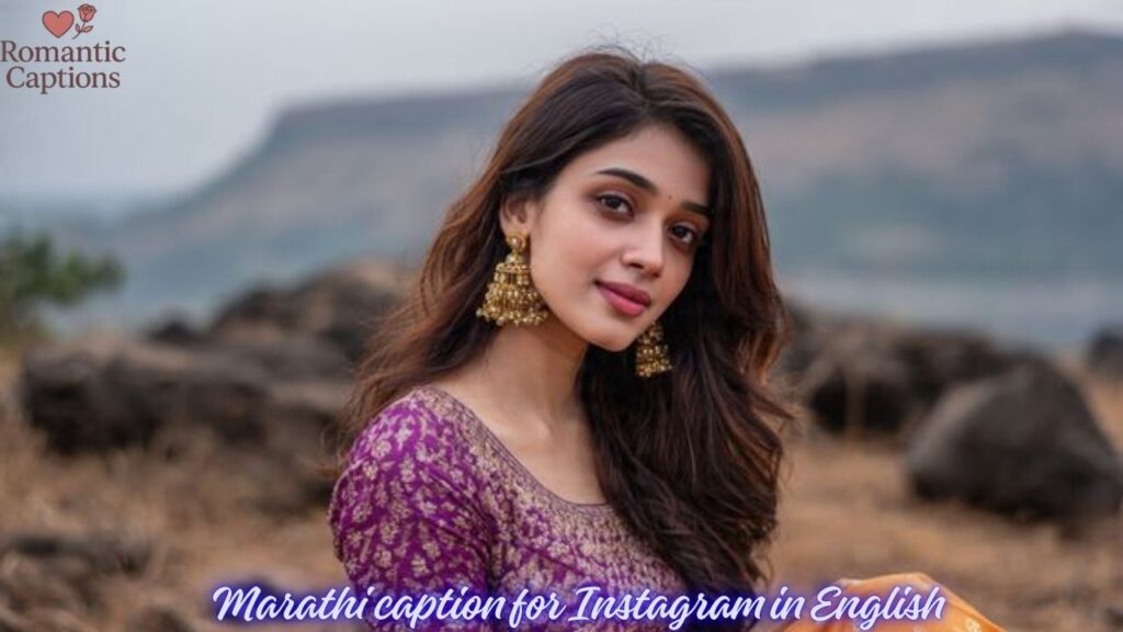 Marathi caption for Instagram in English