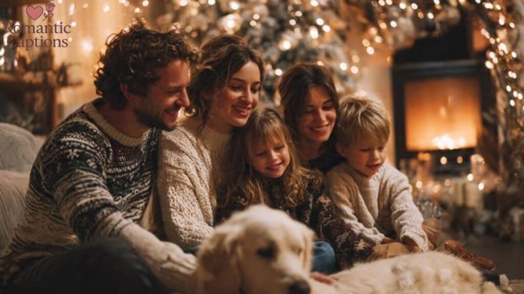Christmas captions for beautiful family photos