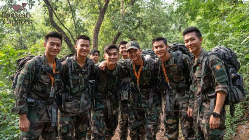 NCC Camp Captions for Instagram Training and Memories