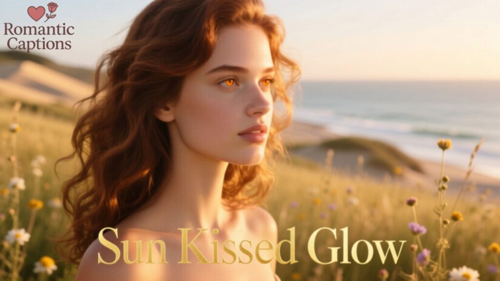 Captions for a Natural Sun Kissed Glow