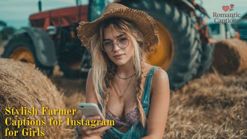 Stylish Farmer Captions for Instagram for Girls
