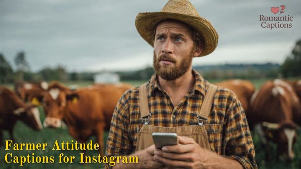 Farmer Attitude Captions for Instagram