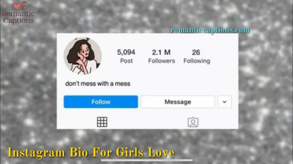 Instagram Bio For Girls Love