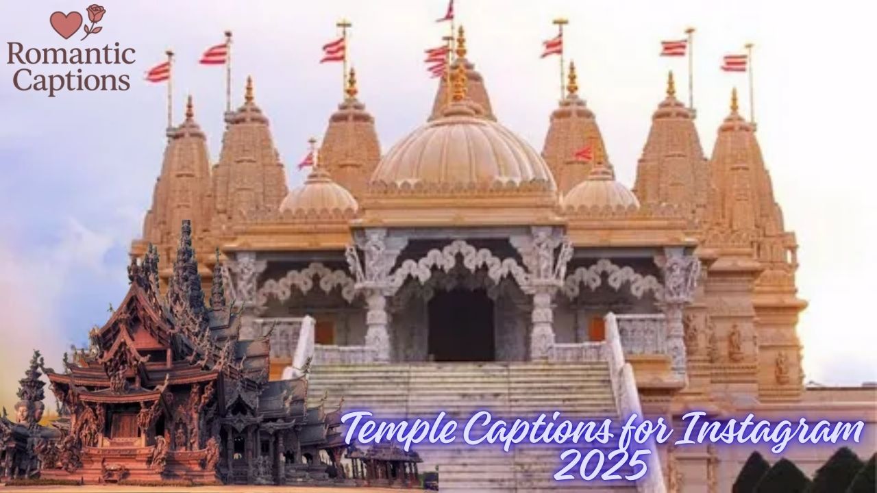 Temple Captions for Instagram 2025