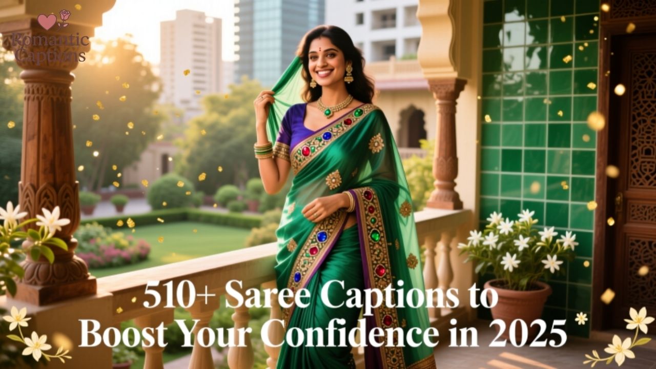 Saree Captions for Instagram