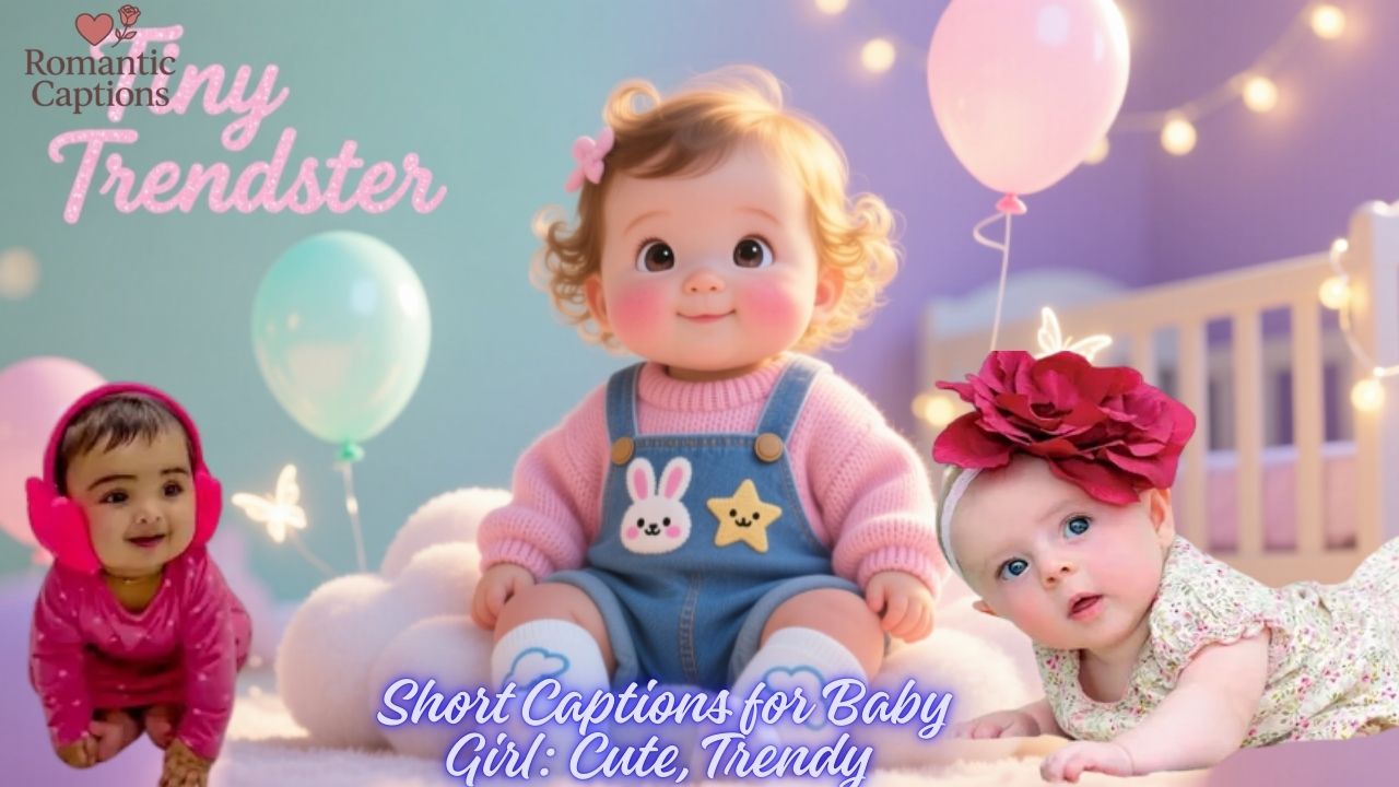 Short Captions for Baby Girl