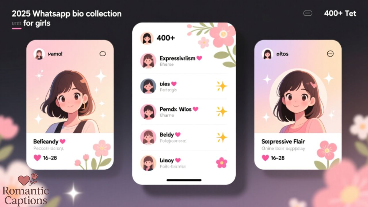 WhatsApp Bio for Girls