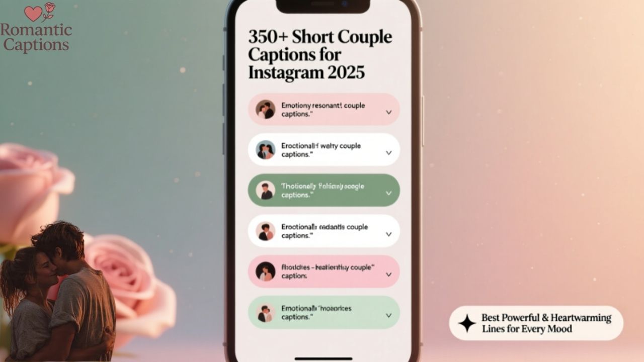 Short Couple Captions for Instagram