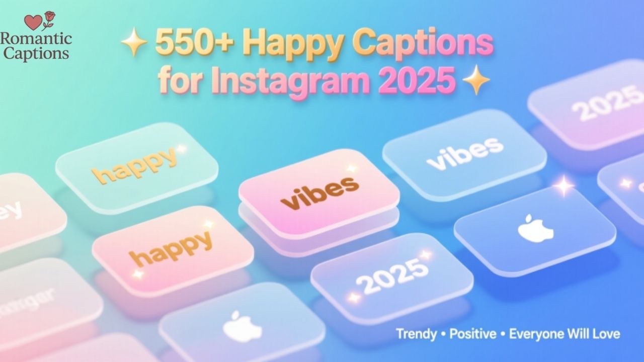 Happy Captions for Instagram