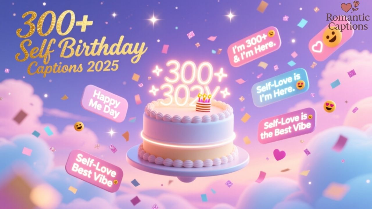 Self Birthday Captions For Instagram