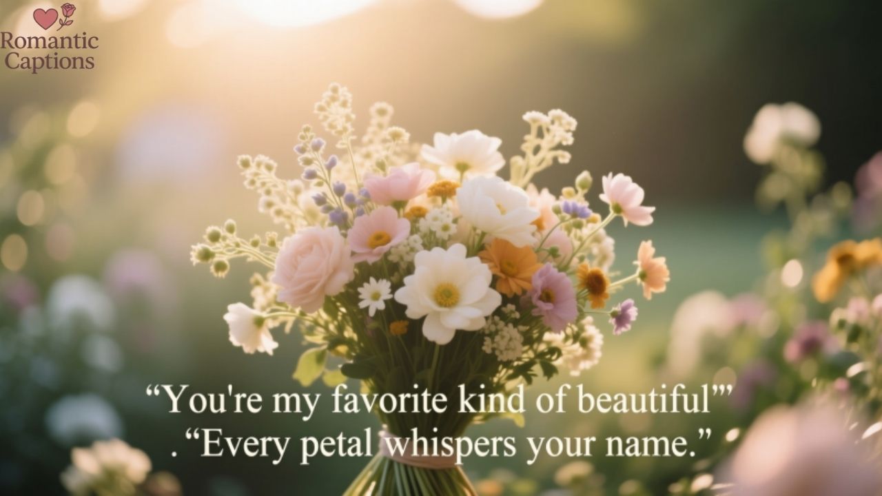 Flower Captions for Instagram