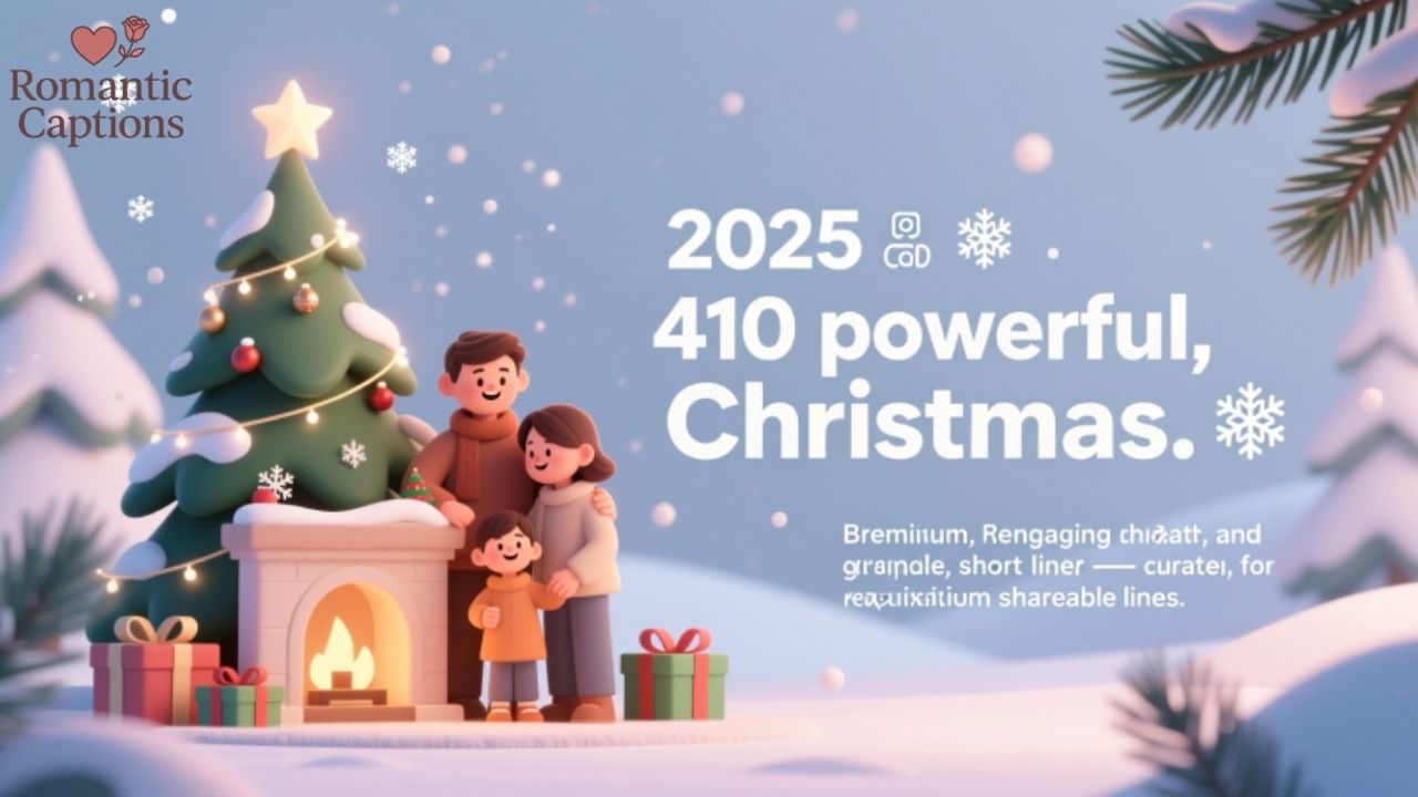Short Christmas Captions for Instagram