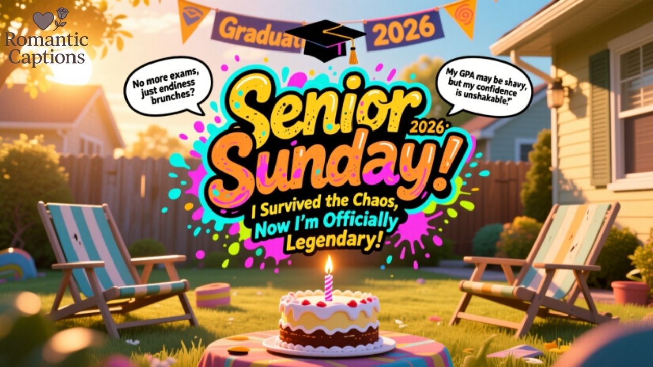 Senior Sunday Captions