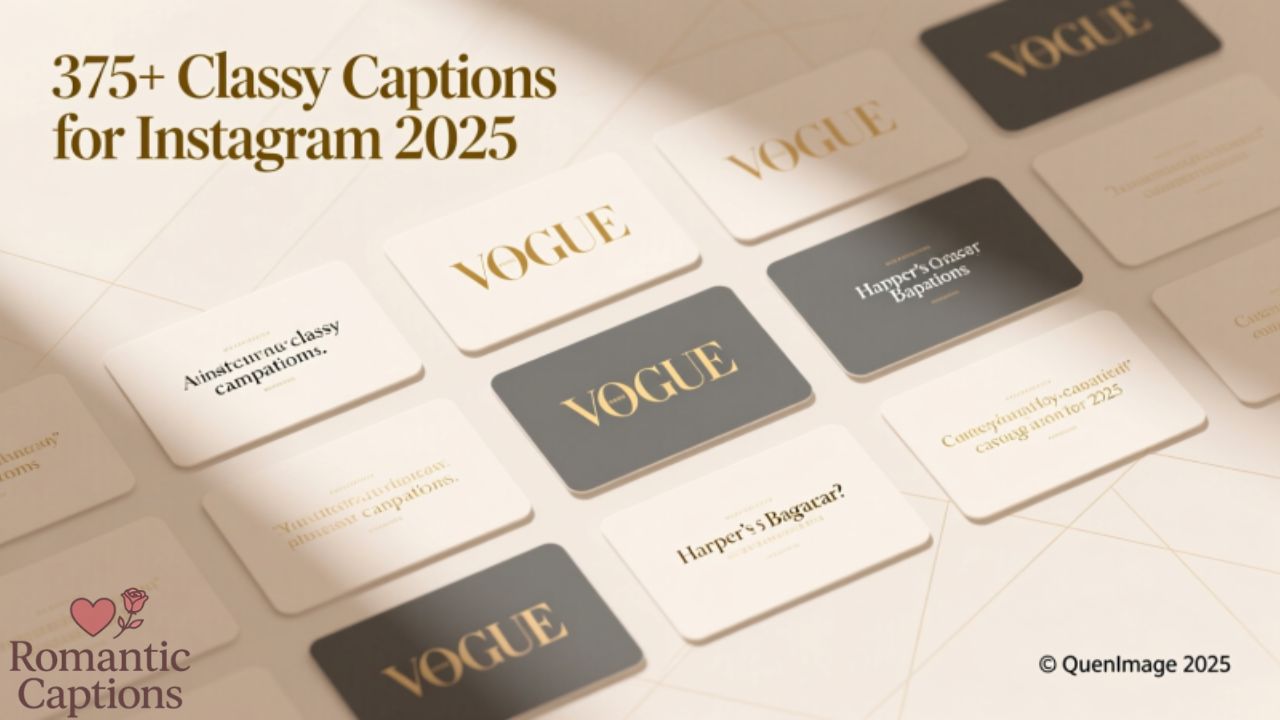 Classy Captions for Instagram