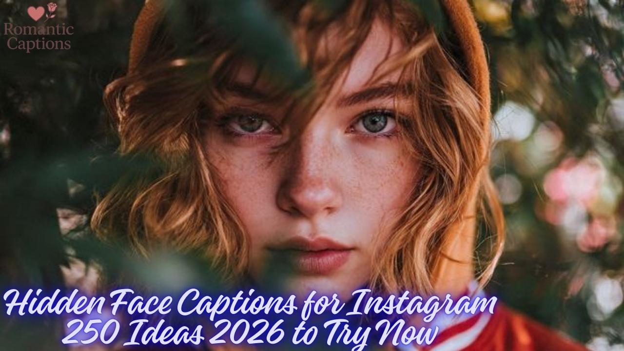 Hidden Face Captions for Instagram