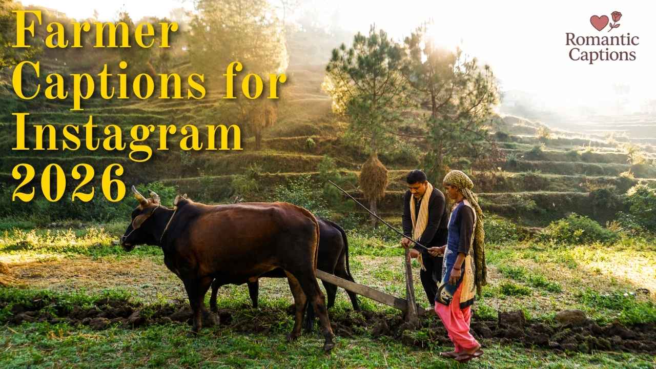 Farmer Captions for Instagram