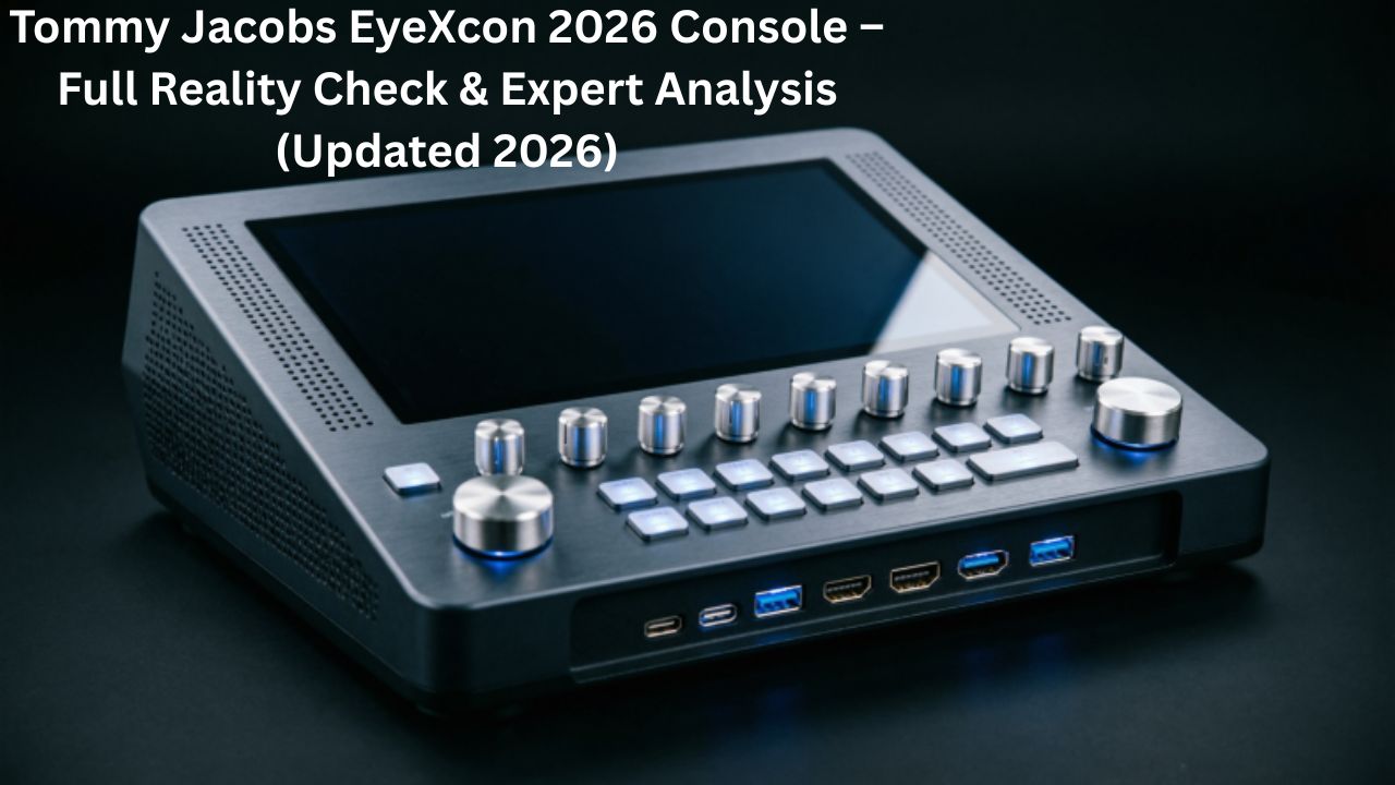 Tommy Jacobs EyeXcon 2026 Console